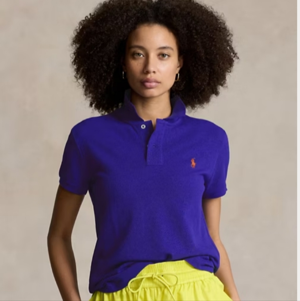 The Iconic Classic Fit Mesh Polo Shirt